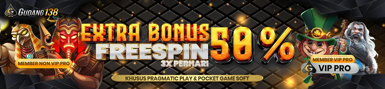 EXTRA BONUS FREESPIN 50%