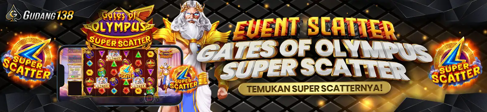EVENT SCATTER GATES OF OLYMPUS SUPER SCATTER