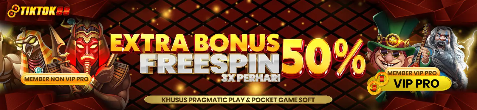 EXTRA BONUS FREESPIN 50%