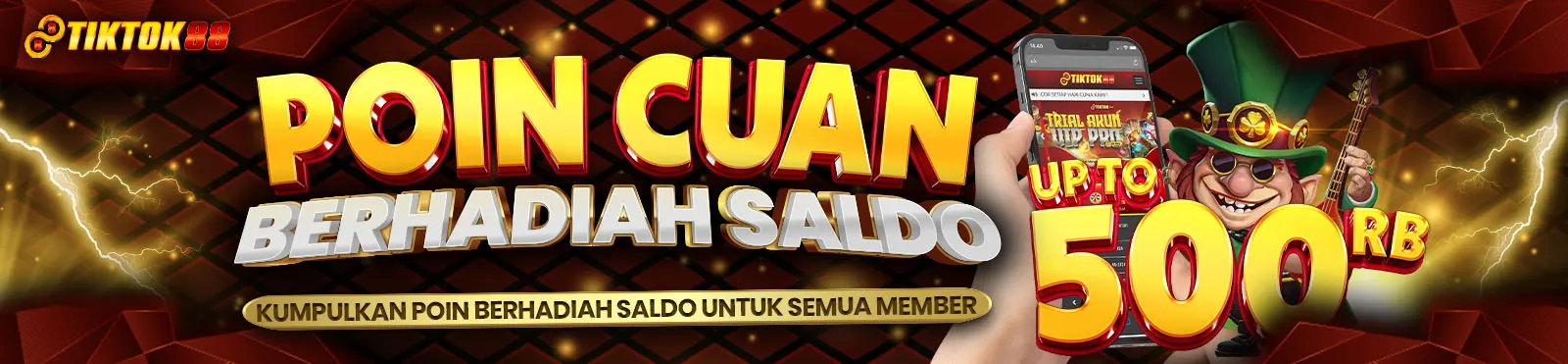 BONUS POIN CUAN TIKTOK88