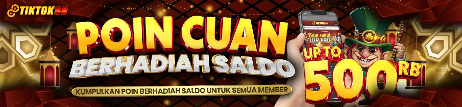 BONUS POIN CUAN TIKTOK88