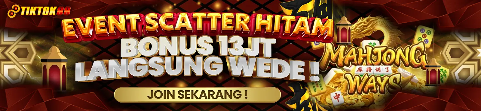 EVENT SCATTER HITAM MAHJONG WAYS TIKTOK88